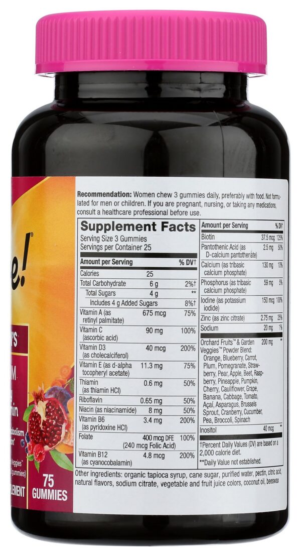 Nature's Way Alive vitaminas en gomitas para mujeres