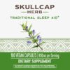 Natur's Way Skullcap apoyo sueño cápsulas reciclables
