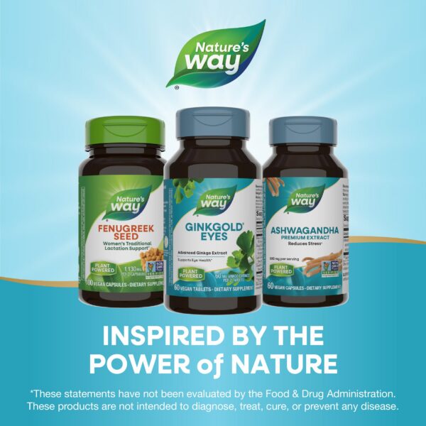 Nature's Way vitaminas para salud visual con ginkgo y carotenoides