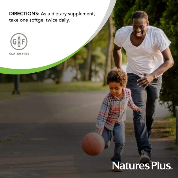 NaturesPlus ajo perejil cápsulas blister presentación