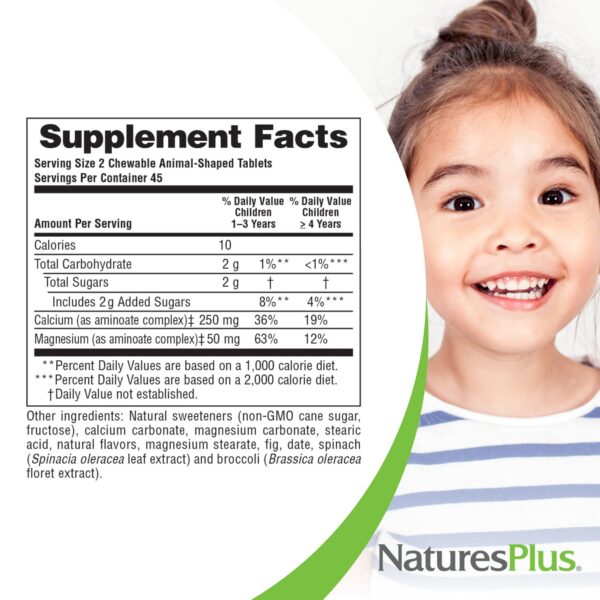 Version 1.0.0 Calcio vegano en tabletas masticables Animal Parade