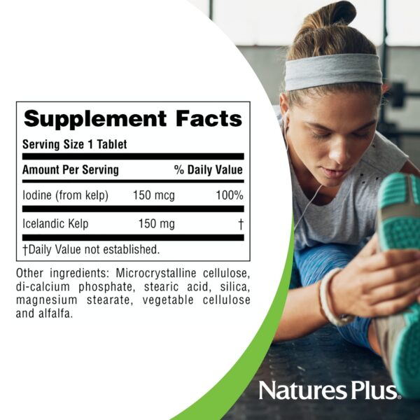 NaturesPlus icelandic kelp envase 300 tabletas