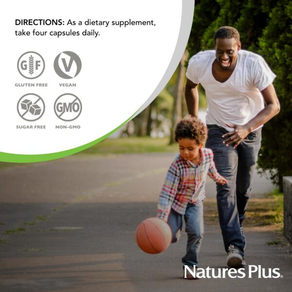 Frasco de NaturesPlus KalmAssure en primer plano