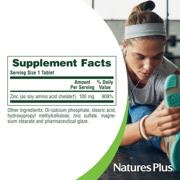 Caja lateral de NaturesPlus Mega Zinc