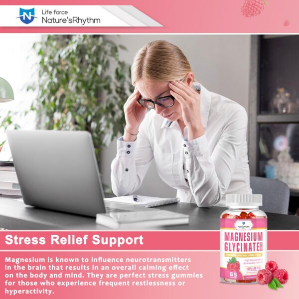 Gomitas de magnesio sabor frambuesa