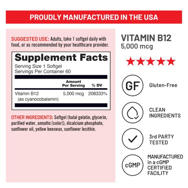 Version 1.0.0 Frasco NatureWise B12 en fondo blanco