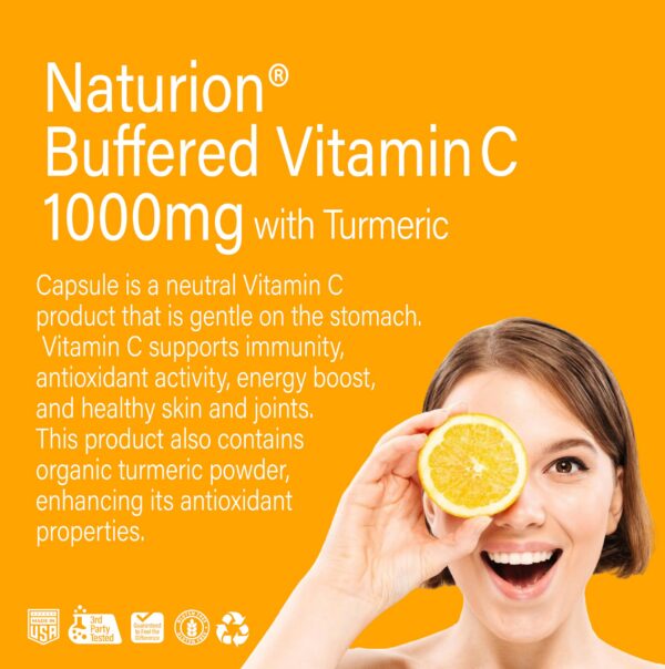 Cúrcuma orgánica y cápsulas NATURION