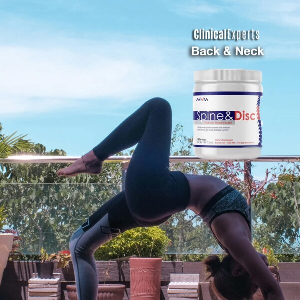 Etiqueta trasera del Navan Spine and Disc