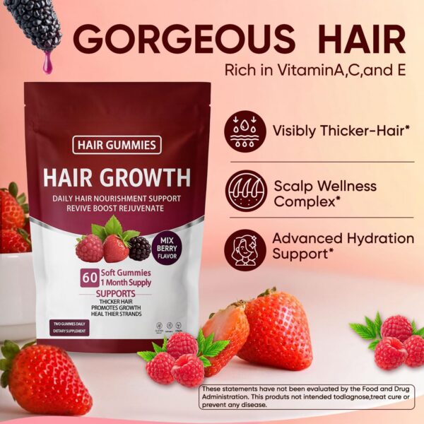 Contenido de 60 gomitas