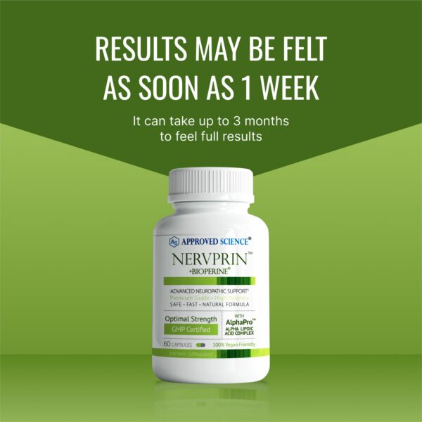 Frasco Nervprin y logotipo