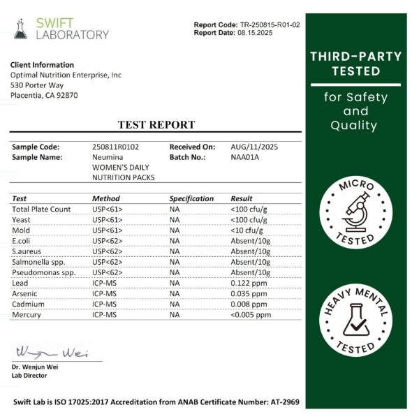 NEUMINA Multivitamin en estante