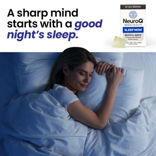 Etiqueta NeuroQ Sleep Now LifeSeasons suplemento