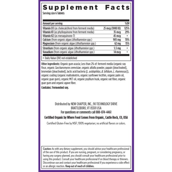 Version 1.0.0 Minerales trazas en la fórmula