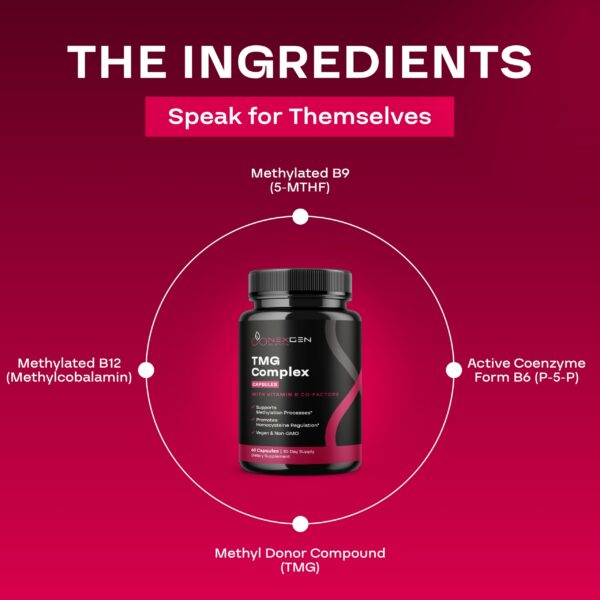 Tabla de nutrición de TMG con B metilados