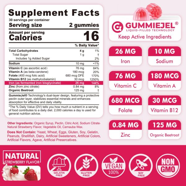 Nextdia etiqueta envoltorio gomitas infantiles