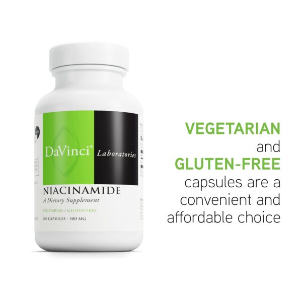 Niacinamida vitamina b3 suplemento digestivo DaVinci Labs