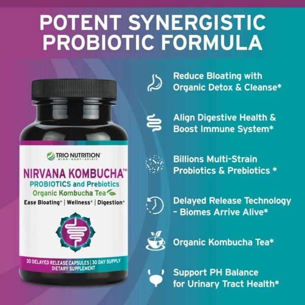 Nirvana Kombucha ayuda equilibrio pH y salud urinaria femenina