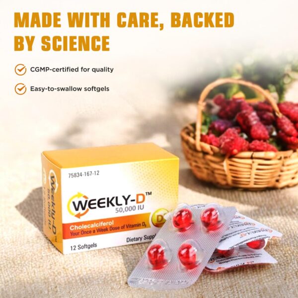 Envase D3 50,000 UI - trasera