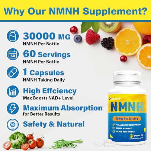 NMNH suplemento para anti-edad y función cognitiva