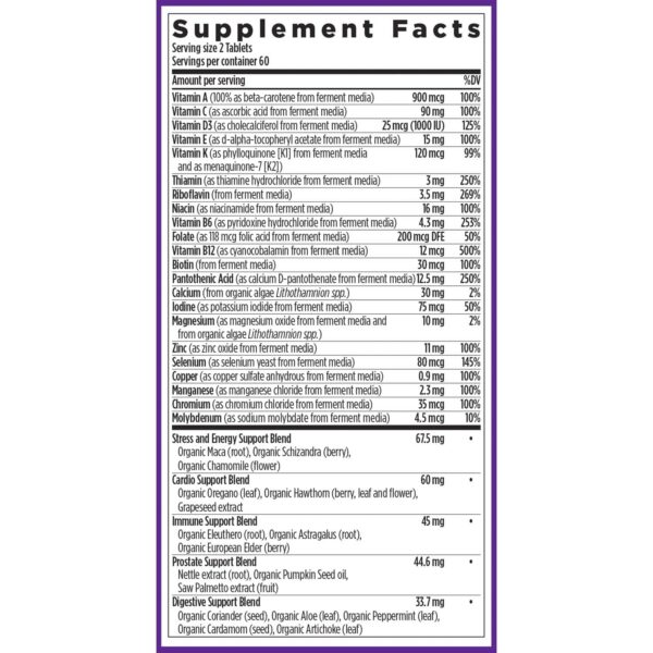 Version 1.0.0 No-GMO verificado y vegetariano