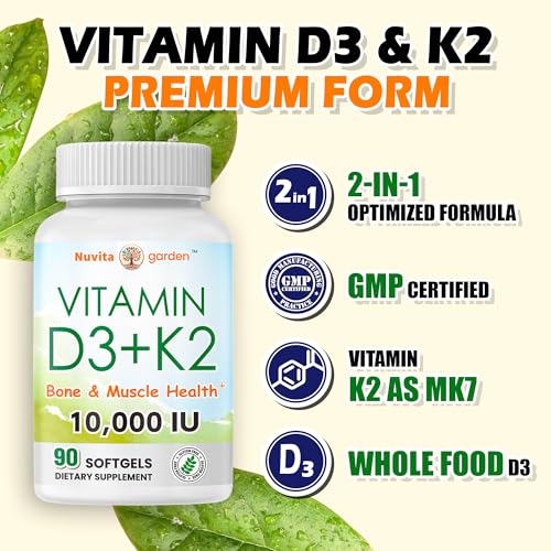 NoMiLu suplemento vitamina D y K para salud ósea e inmune