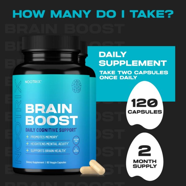Version 1.0.0 Presentacion de Nootrix Brain Boost en estante