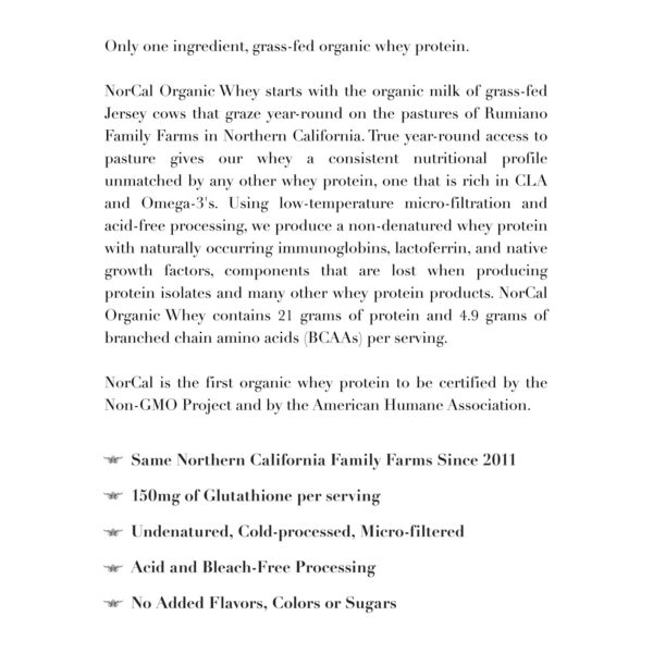 Frasco de 32 oz NorCal Organic