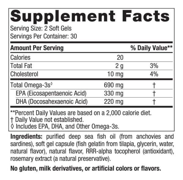 Envase con 60 gomitas de limón