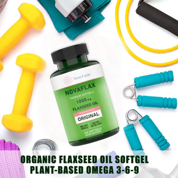 Version 1.0.0 Empaque/embalaje del producto Nova Lucia Flaxseed Oil