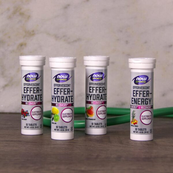 NOW Effer-Hydrate rehidratación para deportistas