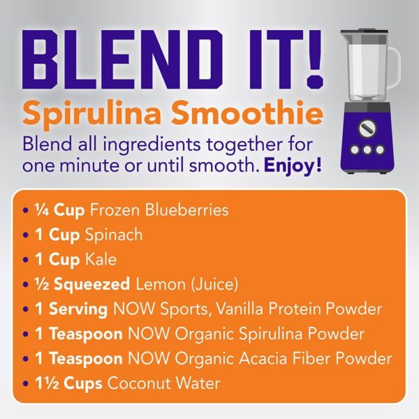 Etiqueta lateral NOW Whey Protein Concentrate