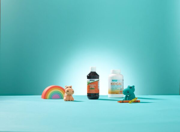 Suplemento NOW Foods jarabe de saúco para niños