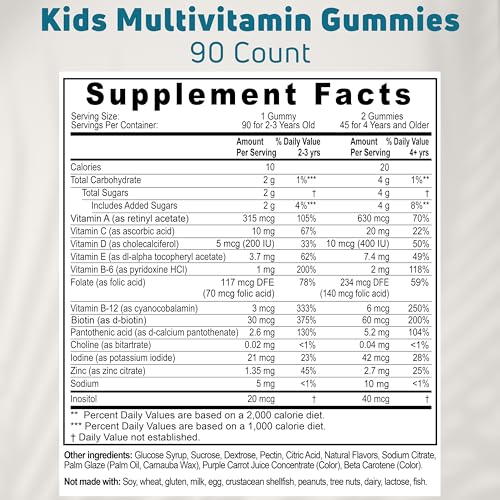 Empaque y caja de NUELATION para niños