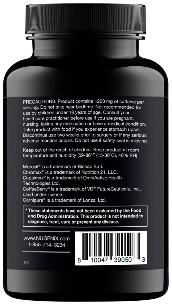 Version 1.0.0 Presentación de Nugenix Thermo en caja