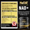 Vista lateral del frasco NUQIIT NAD+