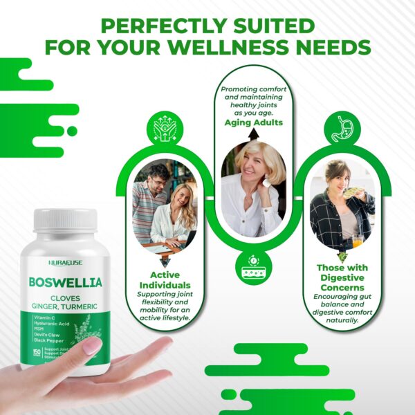 Suplemento NuraFuse Boswellia ingredientes naturales saludables