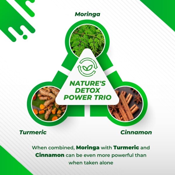 NuraFuse suplemento moringa con cúrcuma y jengibre para vitalidad