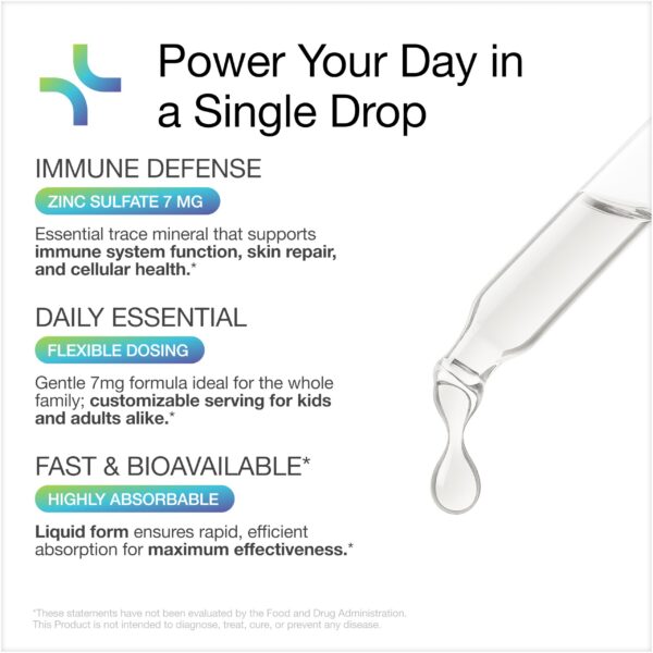 Disolución en agua o jugo con zinc Nursh+