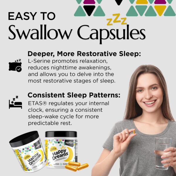 Sello seguridad Nuton Happy Dreams suplemento sueño natural