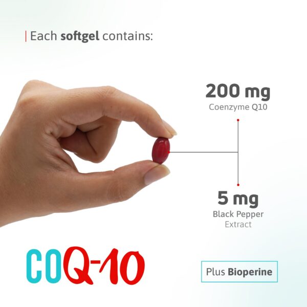 Cápsulas suaves CoQ10 en envase