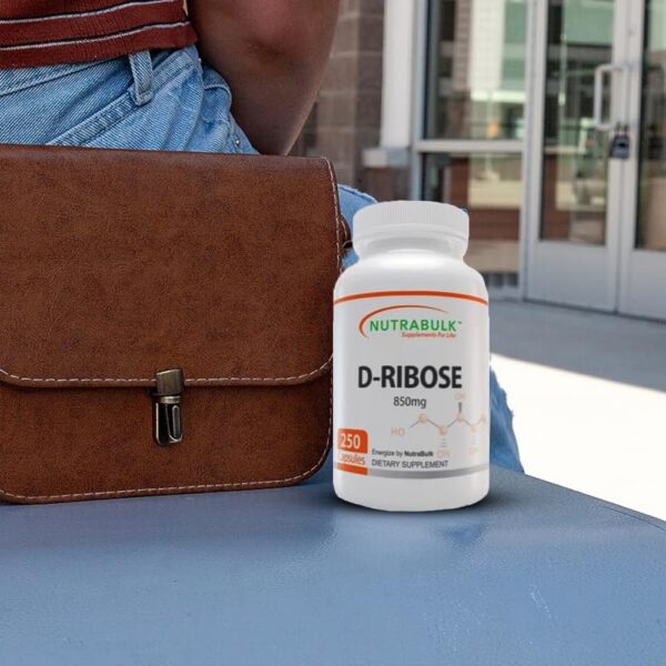 Nutrabulk D-Ribosa suplemento vegano sin alérgenos comunes