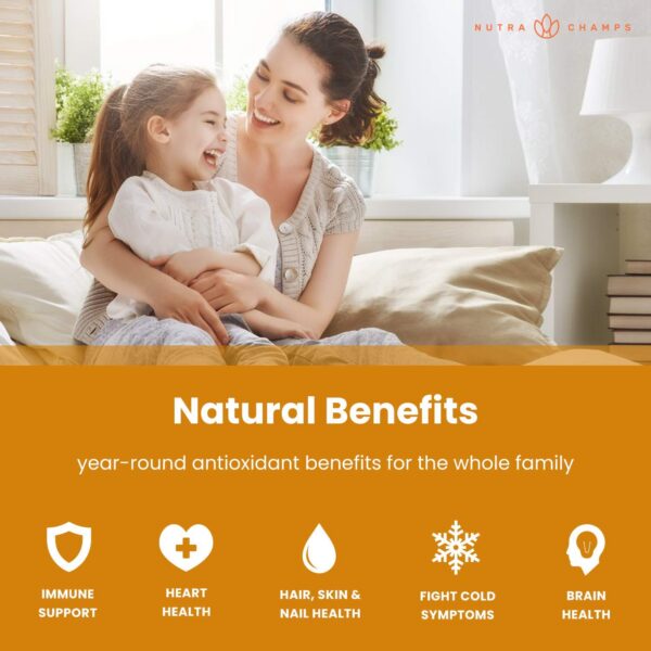 Gomitas NutraChamps para cabello piel uñas y sistema inmune