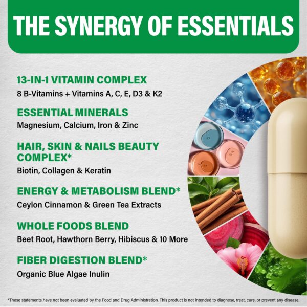 Mezcla de vegetales y frutas en etiqueta