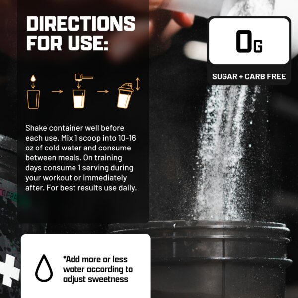 Botella de polvo EAA Hydration