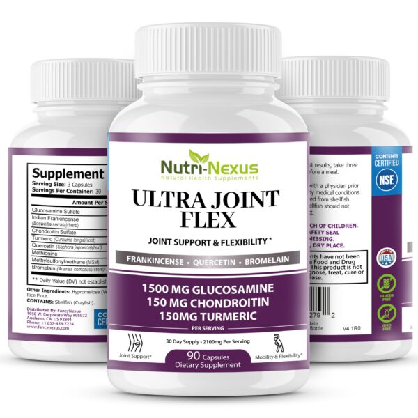 Frente de la caja Nutri-Nexus Ultra Joint Flex