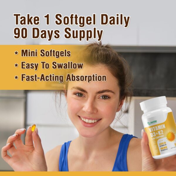 Presentación del paquete NUTRI POTENTIA D3 K2