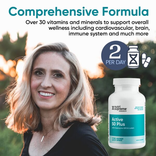 Version 1.0.0 Ingredientes clave de Nutri Supreme Active 50 Plus