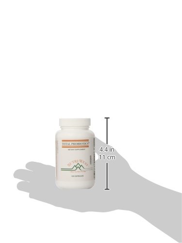 Version 1.0.0 Nutri-West Total Probióticos cápsulas apiladas