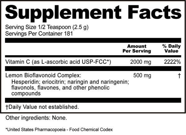 Vista lateral del empaque vegano