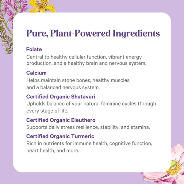 Nutrición orgánica PURE SYNERGY multivitamínico